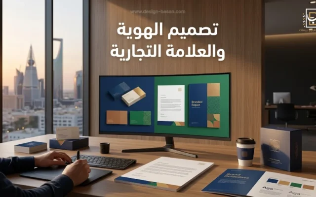 دليل تصميم الهوية والعلامة التجارية من وكالة تصاميم بيسان